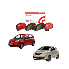 Kit 4 Pastiglie Freni Anteriori Brembo per Fiat Panda 312 / Panda Van / 500 / 500C / 500E / Lancia Ypsilon