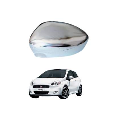 Calotta Specchietto Anteriore Sinistra (Cromata) Per Fiat Grande Punto