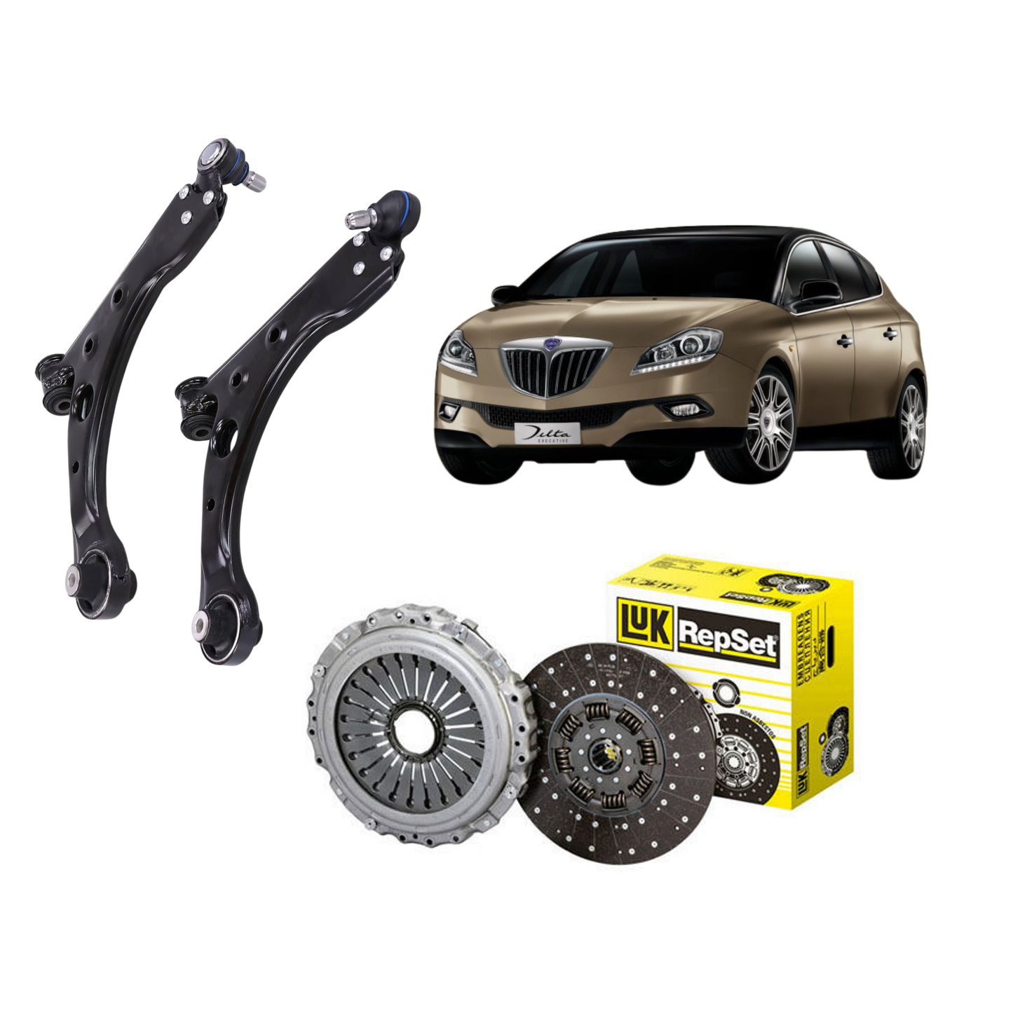 Kit Frizione Luk Completo + Braccio Destro e Sinistro Birth | Lancia Delta 1.4 Benzina