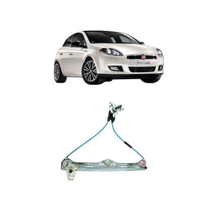 Alzavetro Posteriore Sinistro Manuale - Fiat Bravo