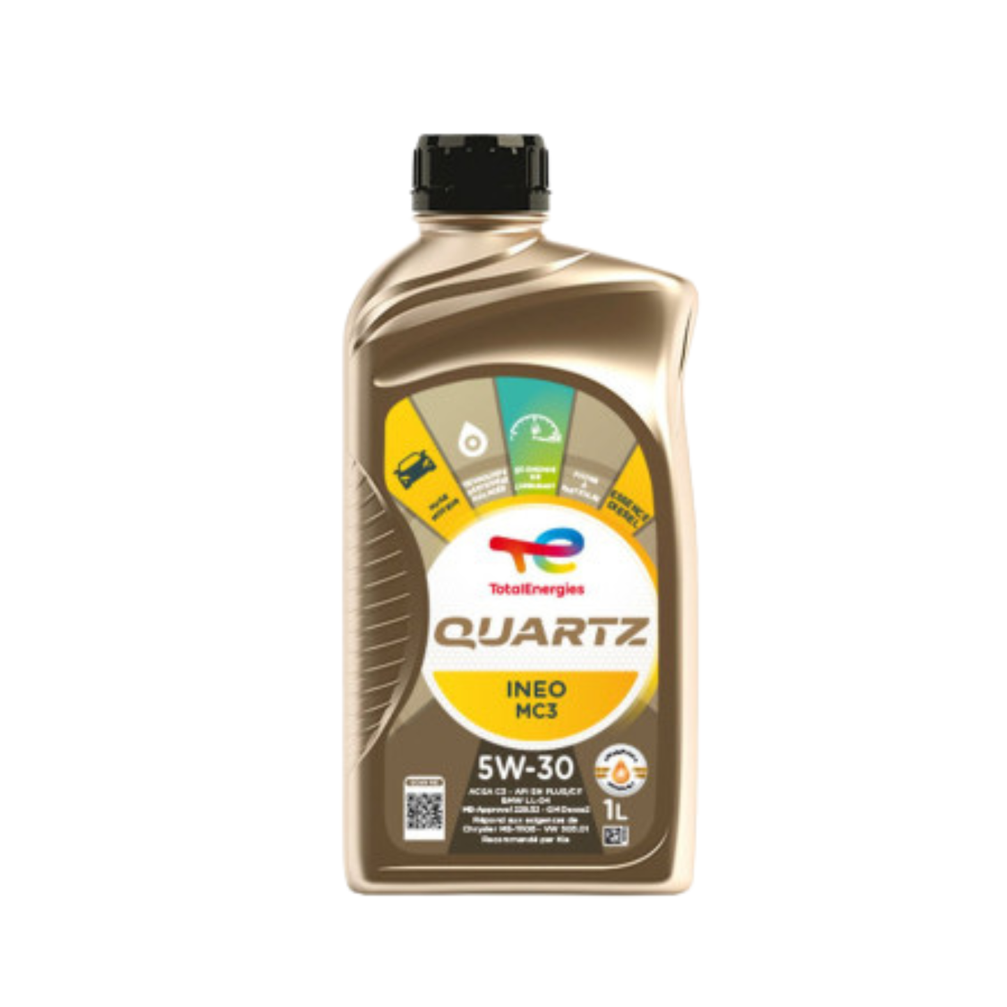 Total Energies Ineo MC3 5W‑30 – Olio Motore - 1L