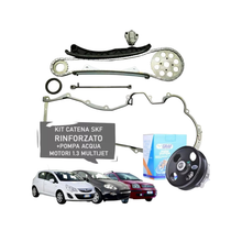 Kit Catena Distribuzione Rinforzato + Pompa Acqua – SKF 1.3 Multijet