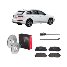 Kit Freni Anteriori Dischi Flottanti + Pastiglie Brembo + Sensore ATE – Audi Q7 3.0 TDI (2016)