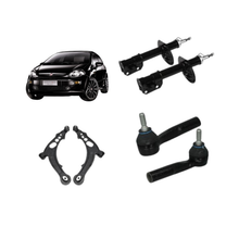 Kit Ammortizzatori + Bracci + Testine Anteriori Per Fiat Punto Evo