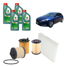 Kit Tagliando Completo Ford Focus 1.5 120cv — Olio Castrol Magnatec 5W30 4L