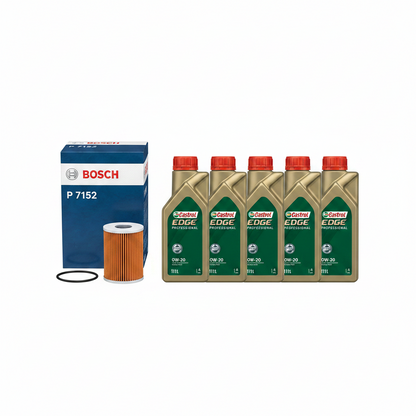 5 Litri Olio Castrol 0W20 + 10 Litri Olio Motul 75W90 + Filtro Olio Bosch – Volvo XC60