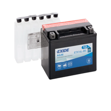 Batteria Moto Exide AGM ETX14L-BS 12Ah/12V/200A