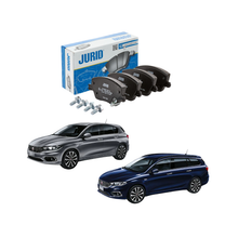 Kit 4 Pastiglie Freni Anteriori Jurid per Fiat Tipo Familiare / Tre Volumi / Hatchback