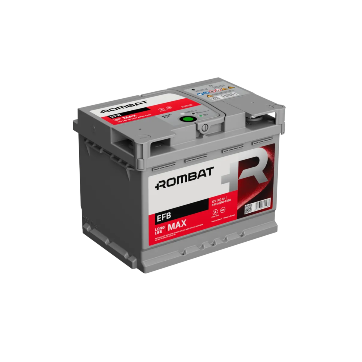 Batteria Auto Rombat 60Ah Start&Stop