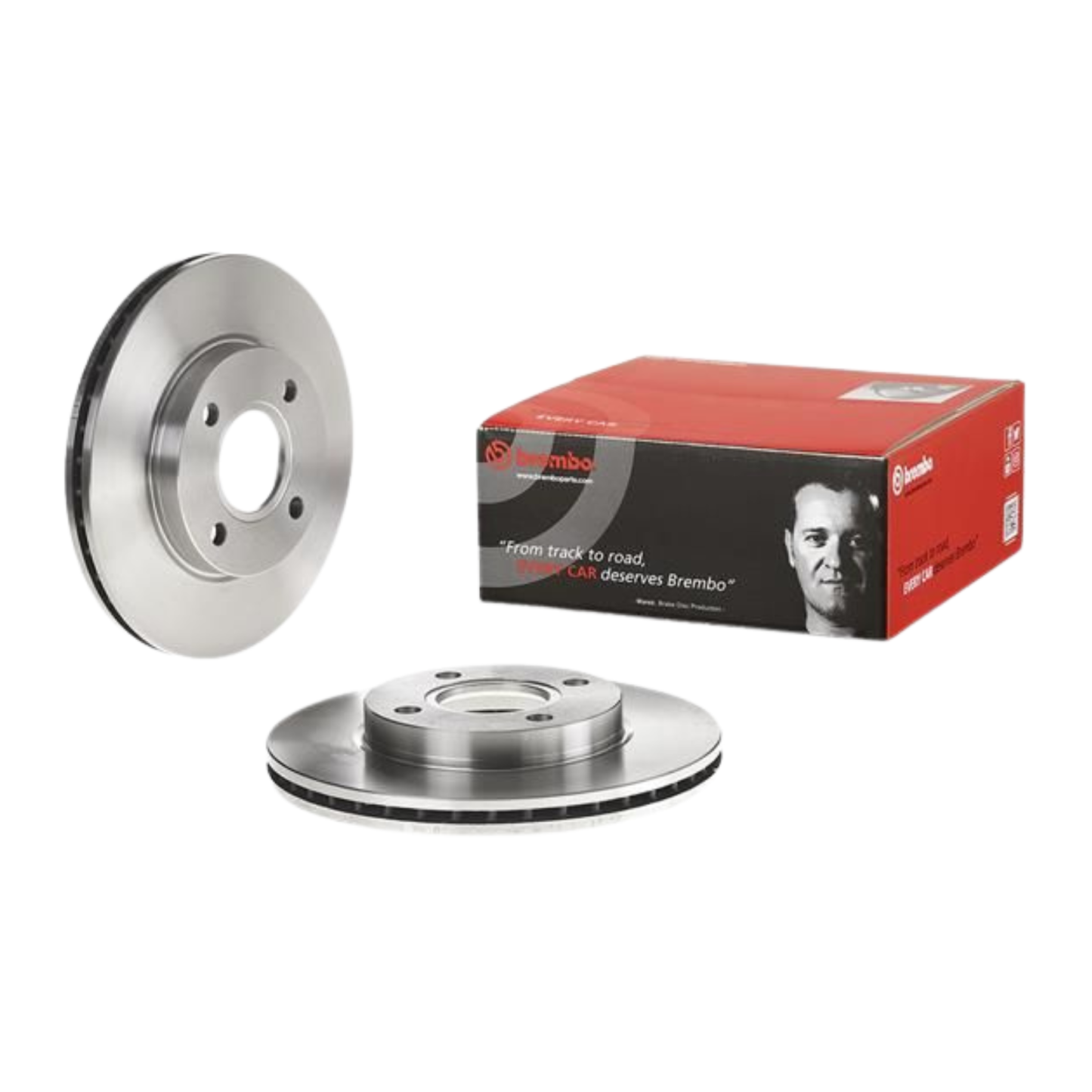 Dischi Freno Anteriori Brembo per Ford Fiesta IV / Focus I 1.6