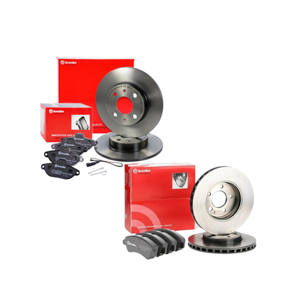 Kit Completo Dischi e Pastiglie Freno Anteriori + Posteriori Brembo – Alfa Romeo Giulietta