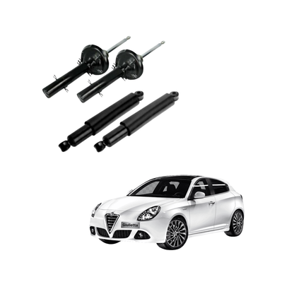 Kit 4 ammortizzatori Japanparts anteriori e posteriori per Alfa Romeo Giulietta