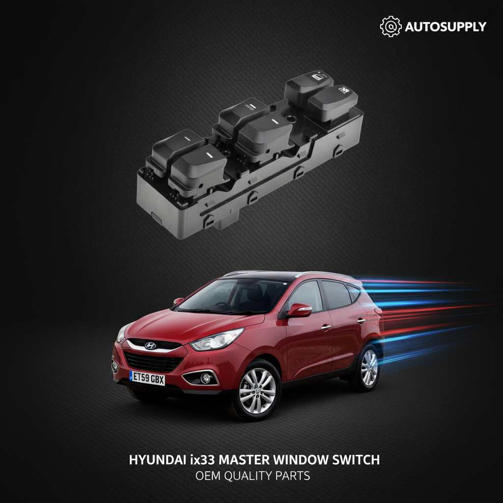 Pulsantiera Alzacristalli Anteriore Sinistra per Hyundai IX35