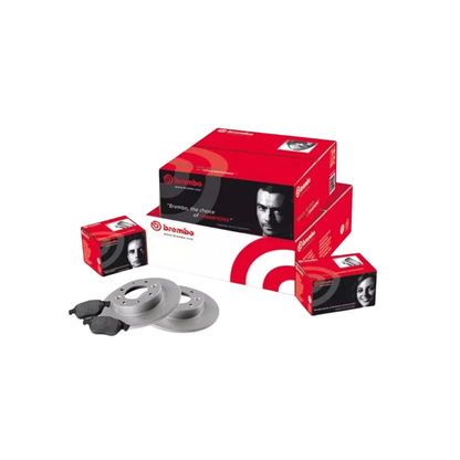 Kit Dischi Freno + Pastiglie Anteriori Brembo – Fiat