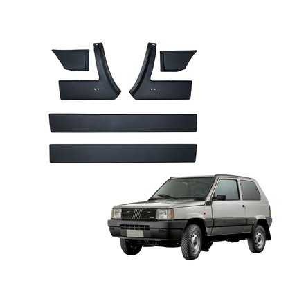 Modanature Laterali Paracolpi / Paraspruzzi - Fiat Panda 141 ( 1986 - 2003 )