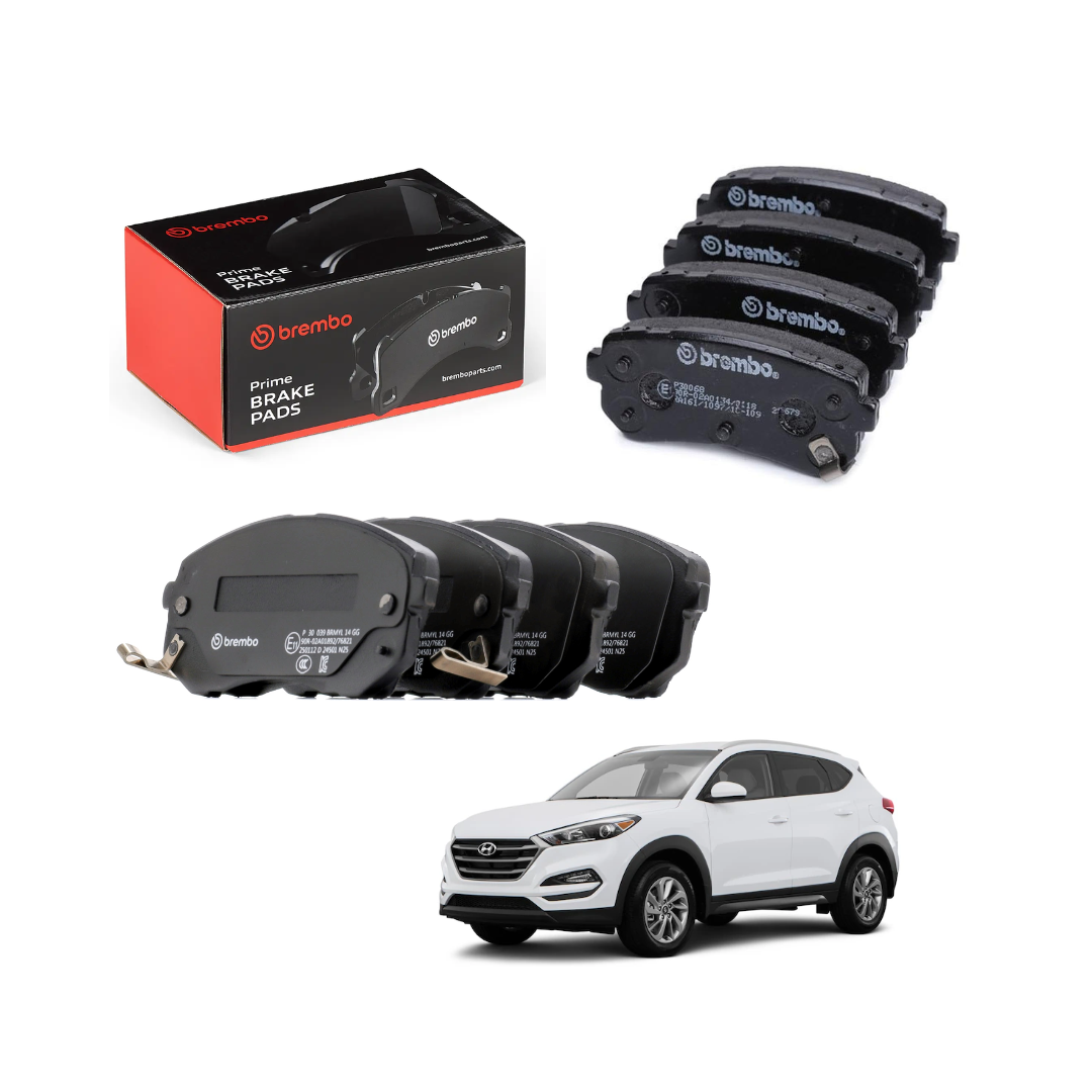 Pastiglie Anteriori + Pastiglie Posteriori Brembo per Hyundai Tucson