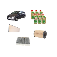 Kit Tagliando 3 Filtri + 6L Olio Motore Castrol EDGE 0W-30 – Mercedes-Benz Classe B 200