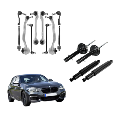 4 Ammortizzatori + Kit Bracci BMW Serie 1 F20/F21