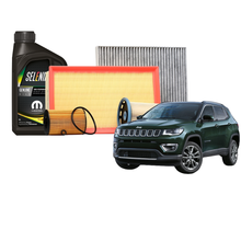 Kit Tagliando Completo Jeep Compass 1.6 CRD 2020 - Filtri UFI + Selenia WR Forward 0W30 5L