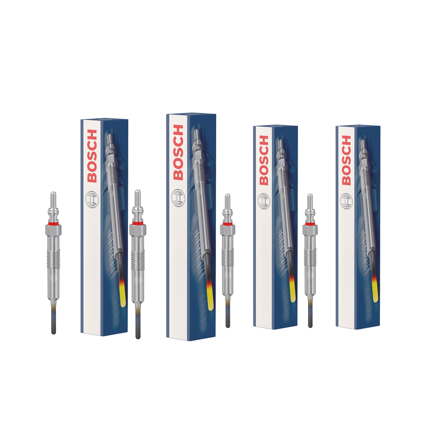 Kit 4 Candelette Bosch – Dacia Sandero 1.5 dCi