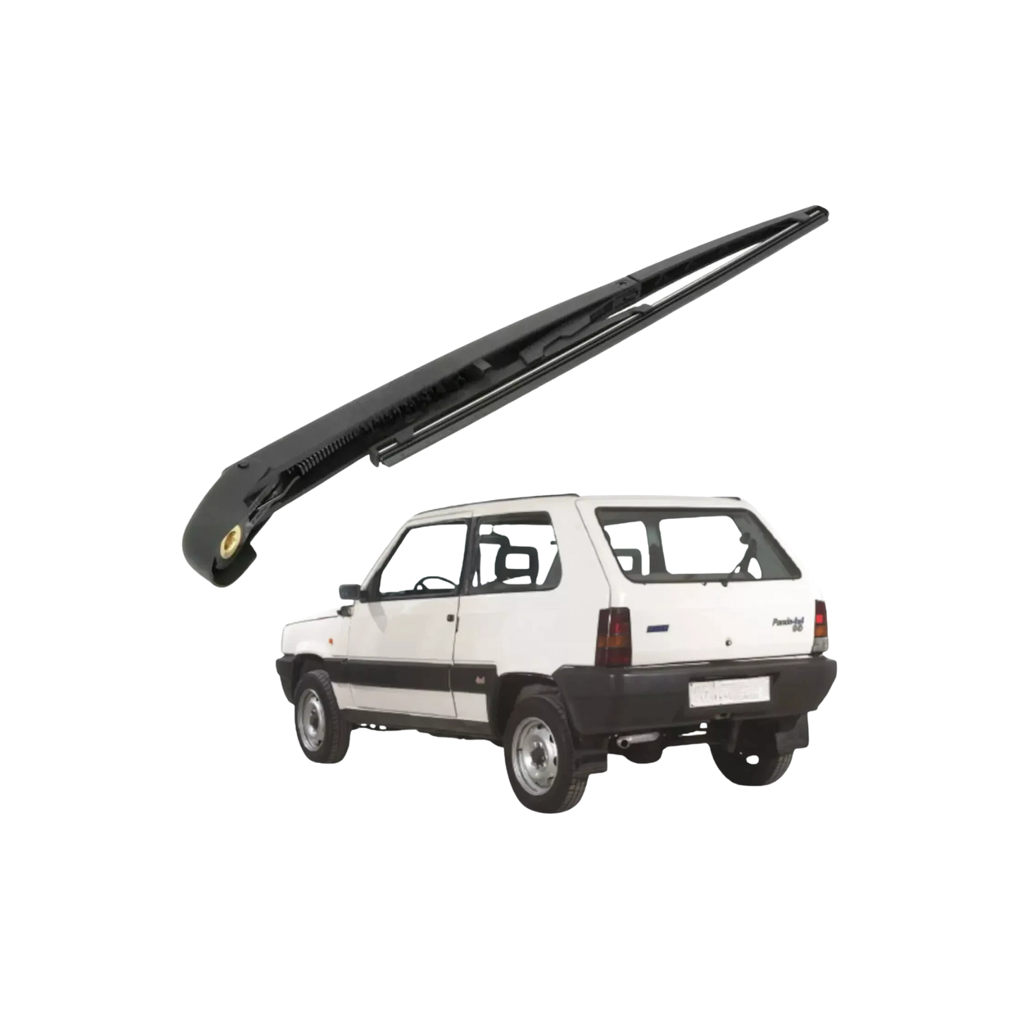 Supporto + Lame Tergicristallo Posteriore – Fiat Panda 141 (1993 - 2003)