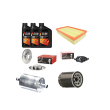 Kit Tagliando 3 Filtri + 3L Olio Selenia 5W-40 Multipower Gas + Dischi e Pastiglie Freni Anteriori Brembo