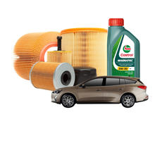 Kit Tagliando Ford Focus Turnier IV 1.5 2020 – Filtri Bosch + Abitacolo JapKo + 6L Castrol Magnatec 5W-30 A5