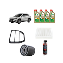 Kit Tagliando 3 Filtri + 4L Olio Castrol 5W-30 + Additivo Ceramico Olio per Suzuki S-Cross 1.4 Hybrid