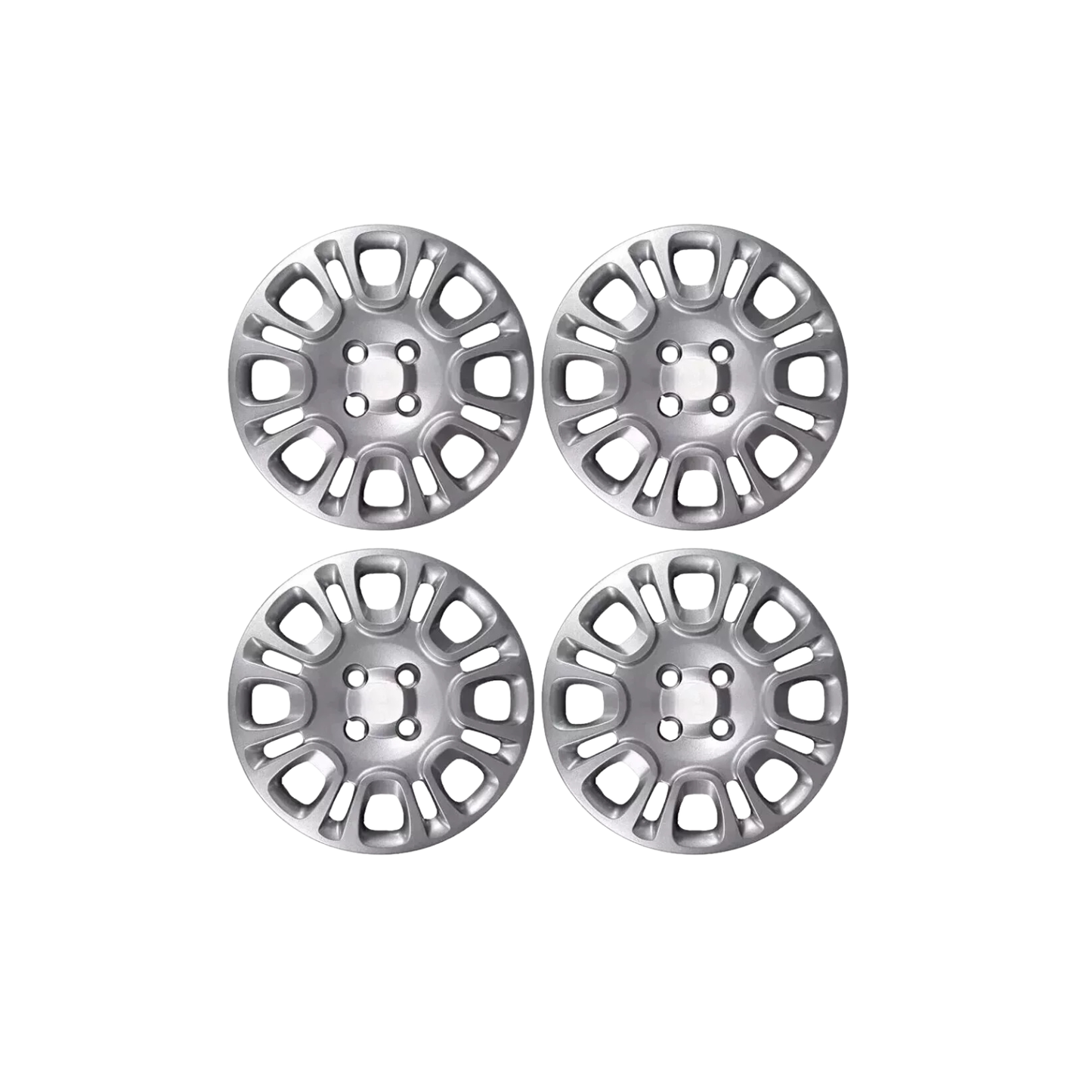 Set 4 Copricerchi / Coppe Borchie Ruota 16'' – Per Fiat