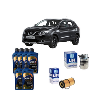 Kit Tagliando 2 Filtri UFI + 6L Elf Full Tech 5W-30 - Nissan Qashqai 1.6 4x4 2017