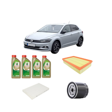 Kit Tagliando 3 Filtri + 4L Olio Castrol Edge 5W-30 — Volkswagen Polo VI