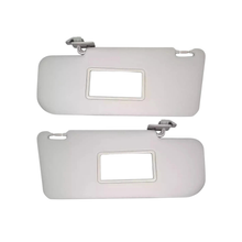 Coppia Alette Parasole (DX + SX) – Fiat Panda (dal 2003) – Con Specchio e Tasca