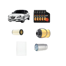 Kit tagliando completo per Lancia Delta – Selenia WR Pure Energy 5W-30 4L + 4 Filtri