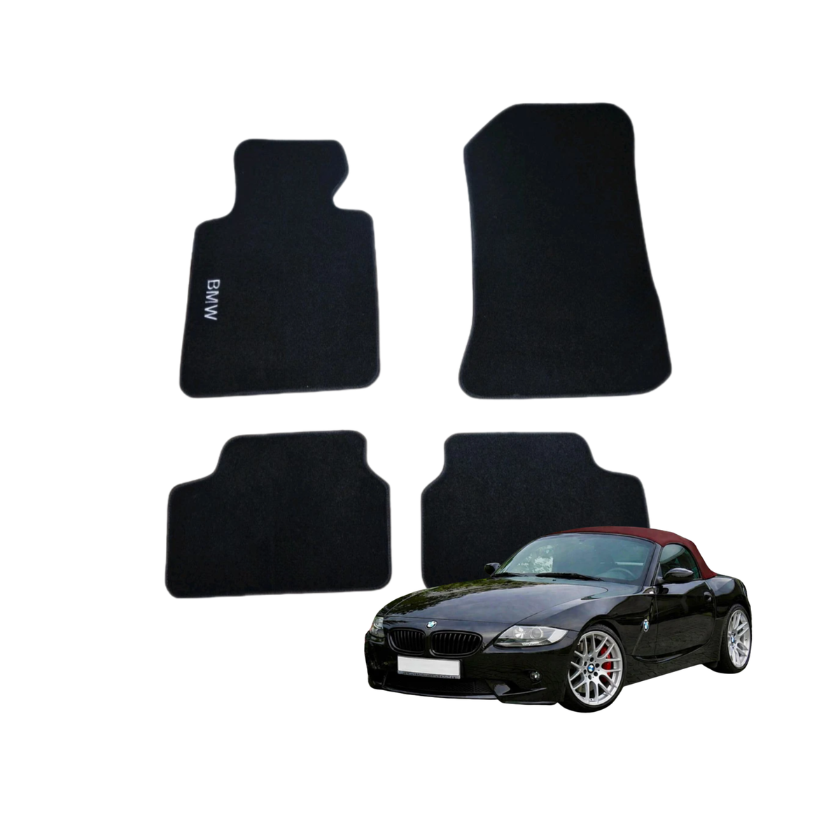 Kit 4 Tappetini in Moquette – BMW Z4