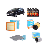 Kit tagliando completo per Fiat Grande Punto 1.3 Multijet – Selenia WR Pure Energy 5W-30 4L + 4 Filtri Purflux