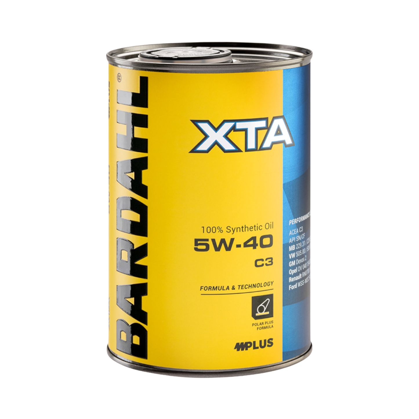 Bardahl XTA 5W-40 C3 – Olio Motore - 1L