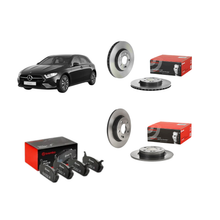 Kit Dischi Anteriori + Posteriori + Pastiglie Posteriori Brembo - Mercedes Classe A W177