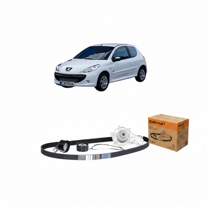 Kit Distribuzione + Pompa Acqua Peugeot 206 - Continental