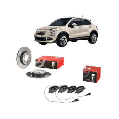 Kit Dischi e Pastiglie Freni Posteriori Brembo - Fiat 500X