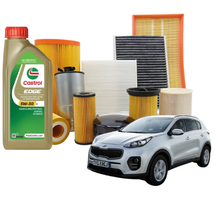 Kit Tagliando Kia Sportage 1.7 CRDI 2016 – 4 Filtri + Castrol 5W-30 6L