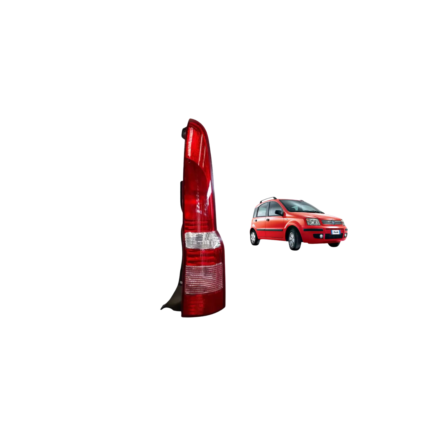 Fanale Stop Posteriore Destro  – Fiat Panda 169 ( 2003 – 2012 ) - Corpo Nero