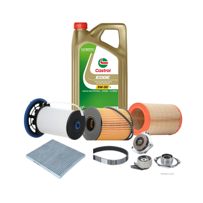 Kit Tagliando + Kit Distribuzione con Pompa Acqua Contitech - Alfa Romeo Giulietta 1.6 JTD