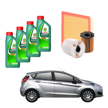 Kit Tagliando 4 Litri Olio Castrol Magnatec + 3 Filtri | Ford Fiesta VI