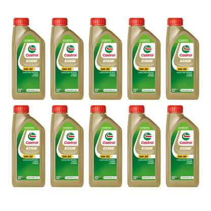 Kit Tagliando 10L Castrol 5W-30 LL + 2 Filtri Olio Bosch + Filtro Carburante Bosch + Pastiglie Anteriori Brembo