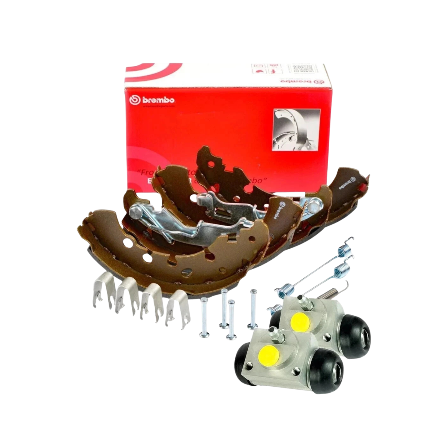 Kit Ganasce + Cilindretti Posteriori Brembo – Fiat Grande Punto / Punto Evo