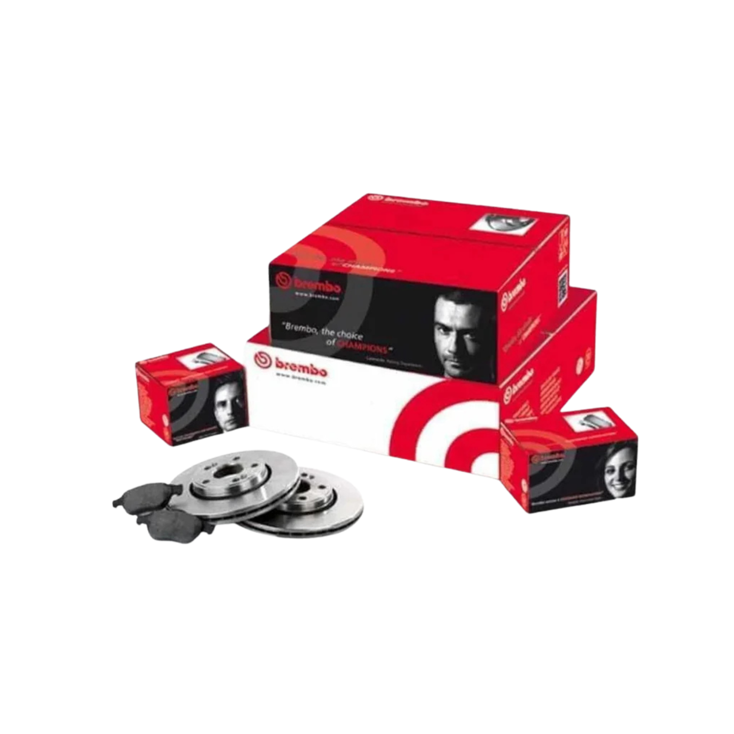 Kit Completo Dischi e Pastiglie Freno Anteriori + Posteriori Brembo – Alfa Romeo Giulietta