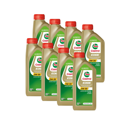 Kit Tagliando Audi A6 C7 ( 2011 - 2019 )  | 8 Litri Olio Castrol 5W 30 + 3 Filtri
