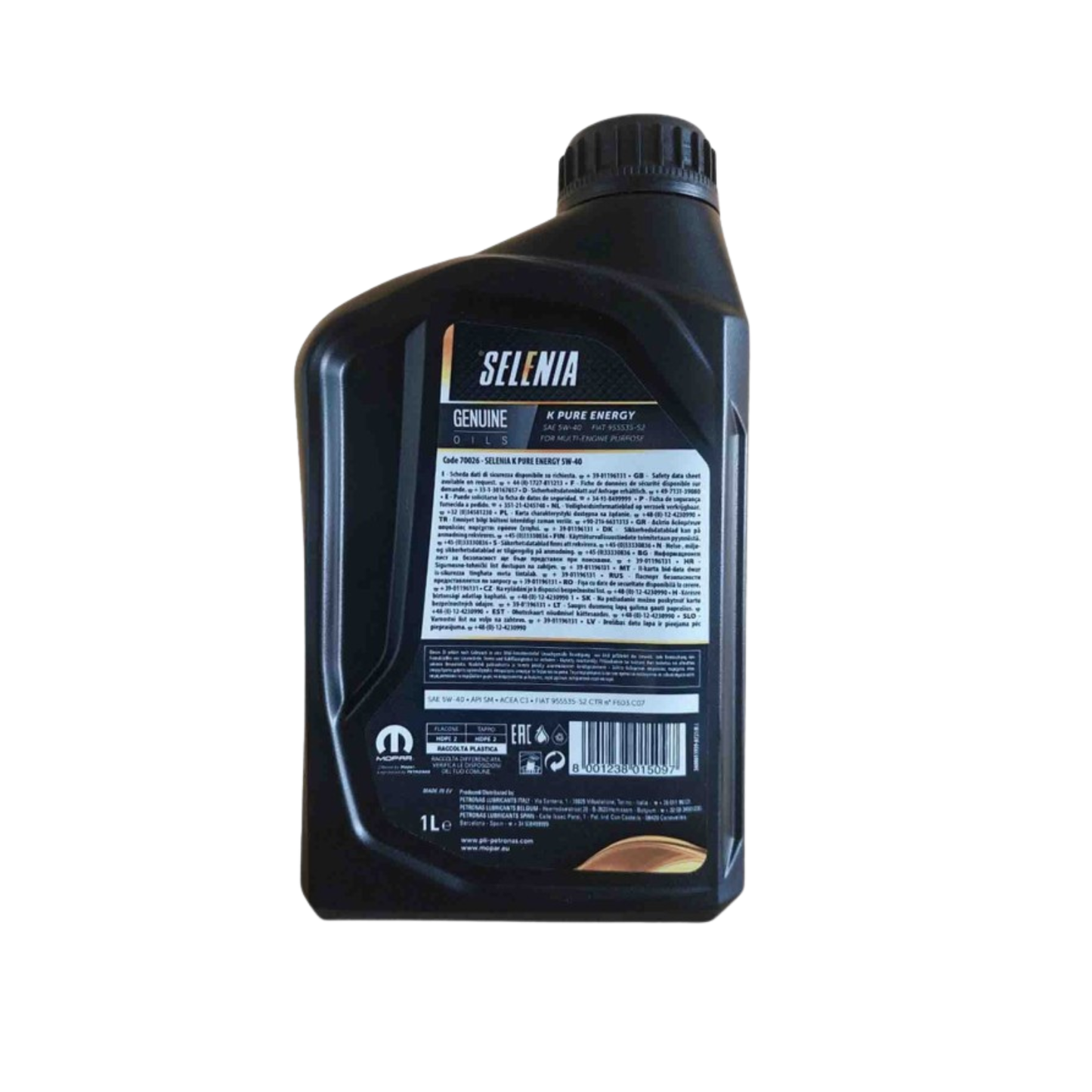 Selenia K 5W-40 – Olio Motore - 1L