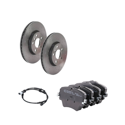 Kit Dischi + Pastiglie + Sensore Usura /  Freni Anteriori Brembo – BMW X1 (2021)