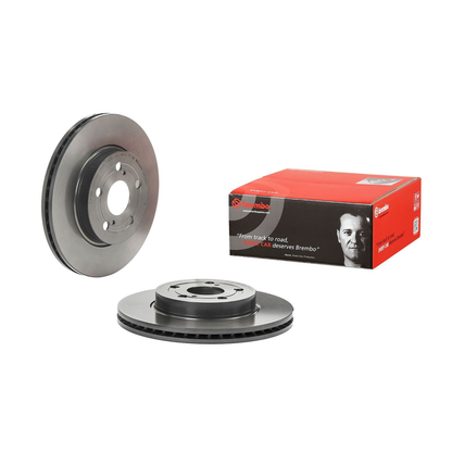 Dischi Freno Brembo + Pastiglie Brembo Anteriori - Toyota Yaris IV serie 1.0